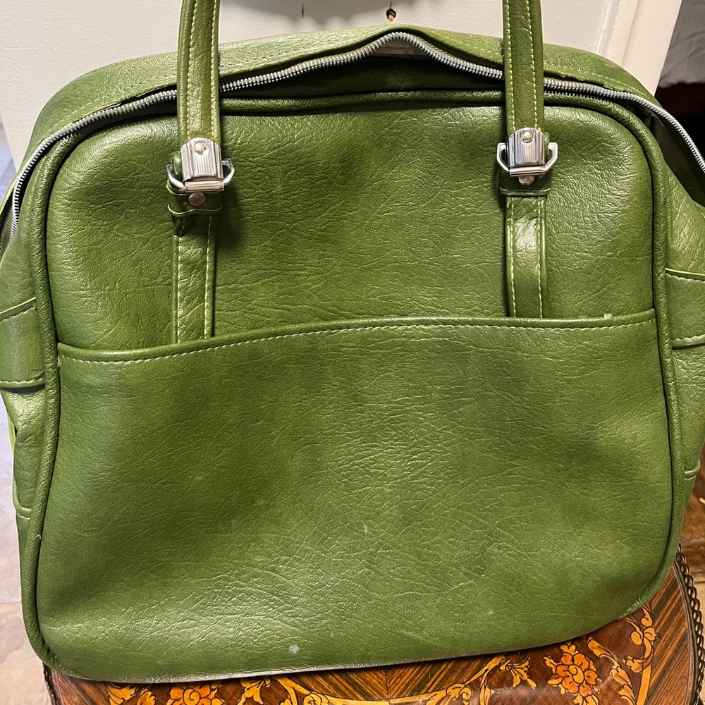 Green Leather Handbag